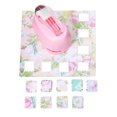 thumbnail image 1 of Embossing Machine Stamp Shape Craft Punch Round Hole Punch Toothed Puncher, 1 of 8