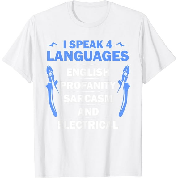 Funny Electrician Art Men Women Electrical Engineer Humor T-Shirt