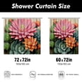 thumbnail image 5 of Durable Waterproof Polyester Shower Curtain Odorless Perfect for Your Bathroom Decor 72x72inch, 5 of 5