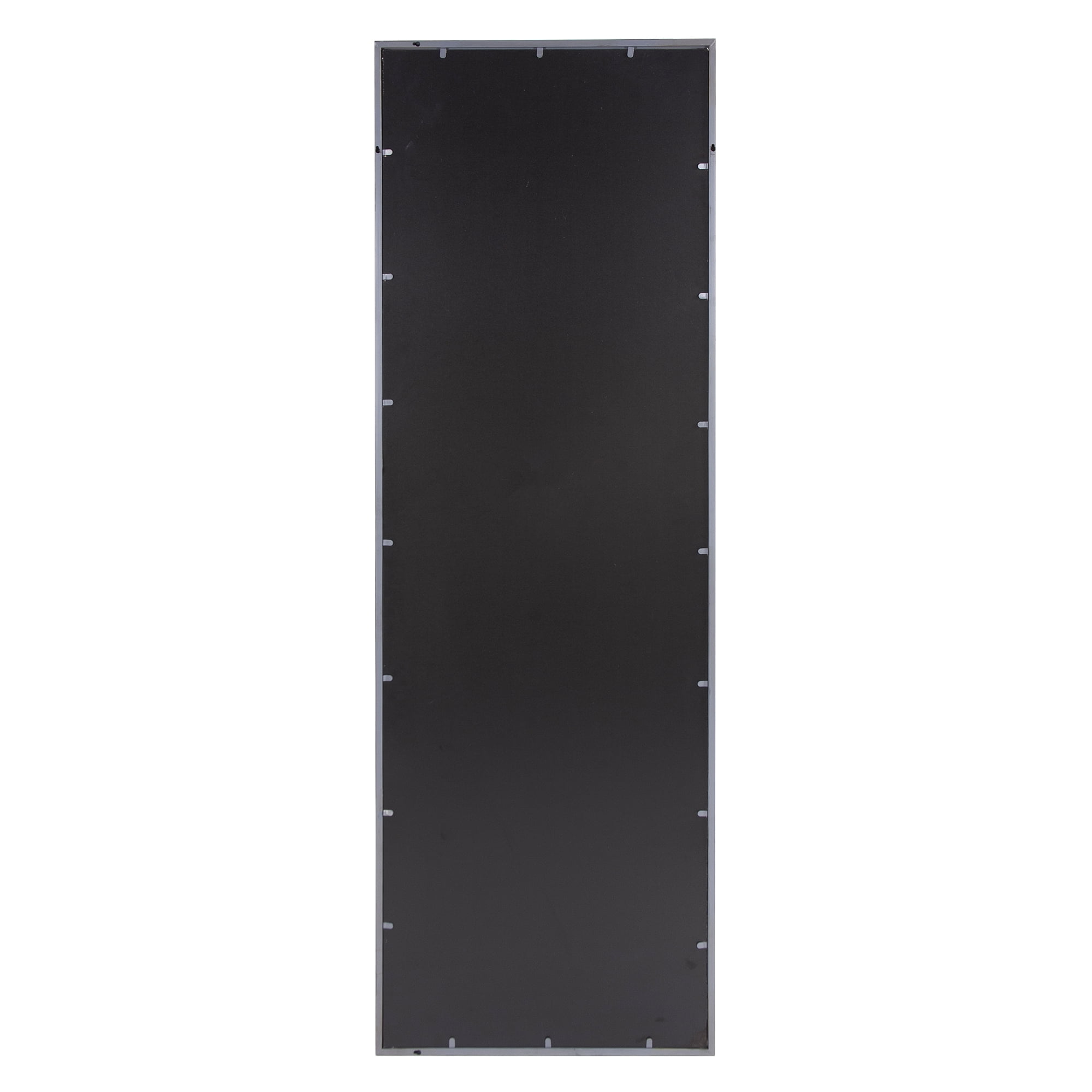 Dandridge Matte Black Metal 24 x 39 Arch Top Wall Mirror - #310H1