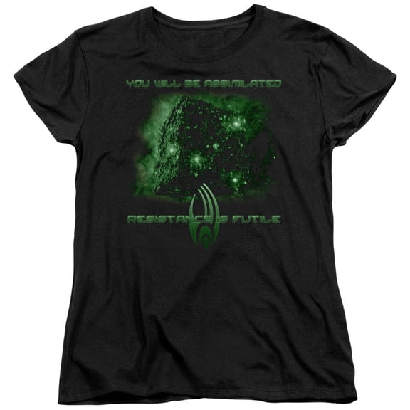 Star Trek Assimilate Women's T-Shirt Black