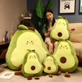 thumbnail image 2 of Peluche de aguacate Kawaii de 50/65/85CM para niña, muñeco de peluche de dibujos animados, almohada de cojín de fruta, muñeco de peluche suave, regalo para bebé, 2 of 5