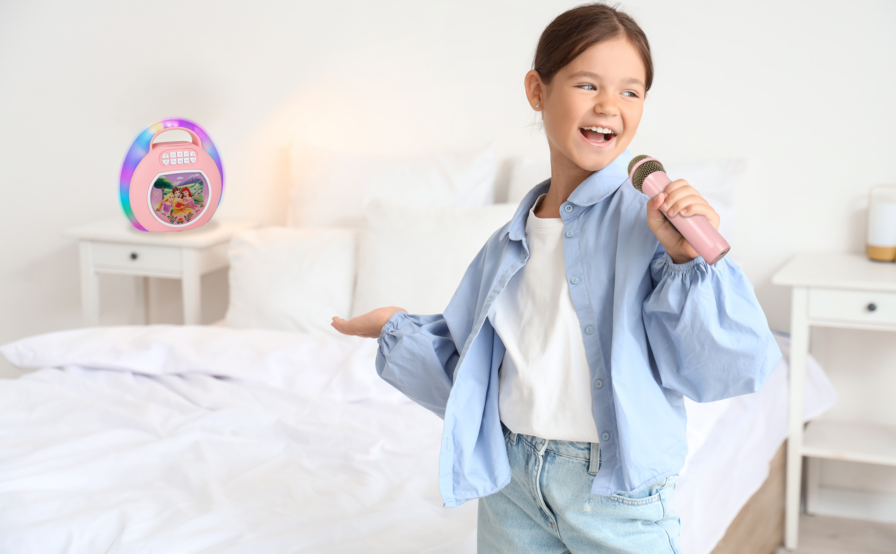 eKids Disney Princess Karaoke Machine for Kids photo 2