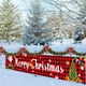 thumbnail image 5 of Ganfancp Christmas Banners Christmas Banners Background Banners Happy Parties Christmas Decorations Atmospheres Decorations Festive Yard Flags 118.11 X 19.69 In Rebajas Flash Deals 1* Banderola de Na, 5 of 6
