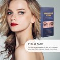 thumbnail image 3 of WHAMVOX Invisible Double Eyelid Tape for Female Eye Makeup PVC Black 1 Set Easy to Use Natural Look, 3 of 8