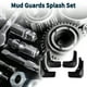 thumbnail image 2 of Guardias contra salpicaduras Unique Bargains para Volkswagen Golf 7 2014-2017 con accesorios de montaje, guardabarros delanteros y traseros, 1 juego, 2 of 6