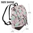 thumbnail image 2 of Ratiio West Cowgirl Disco Pattern Womens Backpack Purse Leather Backpack Purse for Women Travel Fashion Backpack Designer Ladies Shoulder Bags, 2 of 4