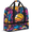 Multicolour 3, variant on Herdesigns Basketball Foldable Travel Duffel Bag for Women Men, Sport Theme Weekend Overnight Carry On Bags with Shoe Compartment