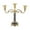 A #2, variant on European Style Metal Candle Holder | Vintage Table Decor for Romantic Candle Light Dinners & Wedding Centerpiece Display | Single Piece