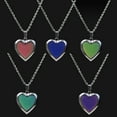 thumbnail image 2 of Techinal Chinese Style Love Photo Box Necklace Warm Mood Color Changing Necklace Jewelry, 2 of 12