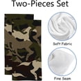 thumbnail image 2 of Fingertip Face Bath Towels Abstract Horse Silhouette, Soft Absorbent Thin Guest Hand Towels, 2 Pack Decorative Dish Towels for Kitchen Bathroom Hotel Gym, 30x15 Inch Washcloths Decorative Towels, 2 of 6