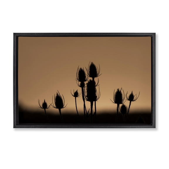 Stupell Industries Rustic Lodge Black Floating Frame Canvas Art, 25 x 17, by Nancy Crowell