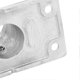 thumbnail image 1 of Boat Hand Rail Base 7/8 Inch 316 Stainless Steel Marine Rectangular Handle Railing Fitting for Ships Yachts 90°, 1 of 2