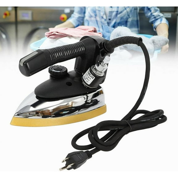 1000W Electric Steam Iron,3L Large-capacity Water Tank,Special Bottom Plate,Temperature Range-60~220℃ (140~428℉)