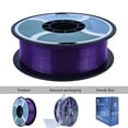 thumbnail image 6 of Ziro 3D PLA PRO Filament, 1.75mm 1kg, Transparent Purple, 6 of 7