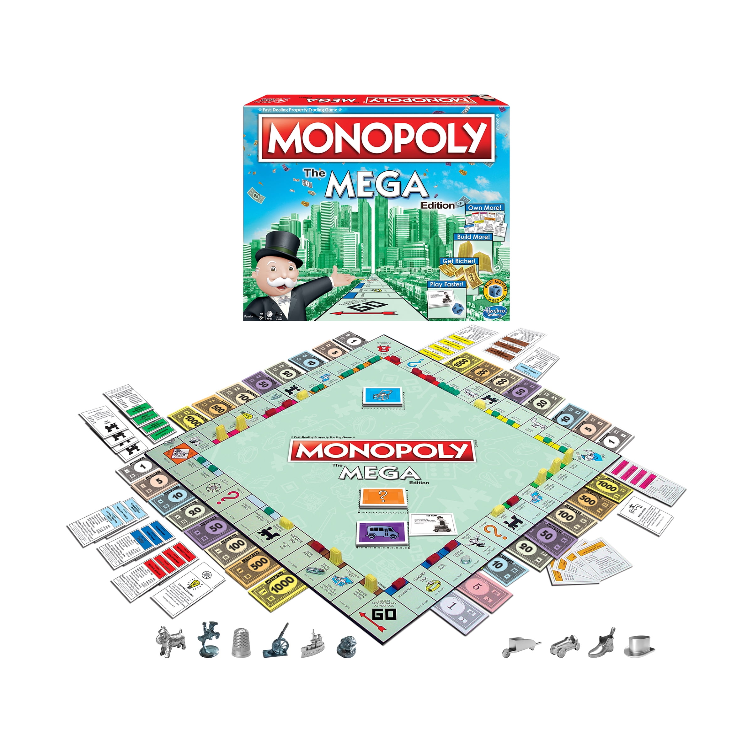 Buy Monopoly The Mega Edition Board Game Online Algeria | Ubuy