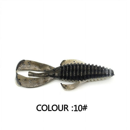 Bait simulation soft bait wholesale 8cm/4.5G bait fishing supplies bionic fake bait soft shrimp soft worm
