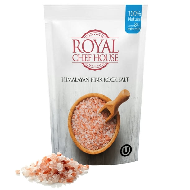 Pink Himalayan Salt 5 POUND Coarse 100 Natural Salt and Contains 84 Minerals Himalayan