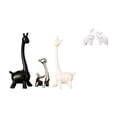 thumbnail image 1 of Estatua de alce y ciervo,Estatua de jirafa de cerámica,adorno moderno para decoración del hogar,Escultura de elefante,Esculturas de elefantes de resina para decoración del hogar,Estatuas de, 1 of 8