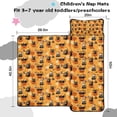 thumbnail image 5 of Cats and Pumpkins Halloween Pattern Toddler Nap Mats for Kids Preschool,50"x20" Sleeping Mat Bag or Kids,Toddler Sleeping Bag,Toddler Nap Mat or Daycare, 5 of 6