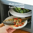 thumbnail image 2 of Oven Heating Tray, Folding Handle  Stability Food Heating Tray Layered  For Dish, 2 of 8