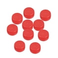 thumbnail image 5 of 100pcs Plastic Drink Bottle Covers Colorful Spring Water Bottle DIY Caps (Red), 5 of 7