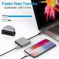 thumbnail image 5 of Adaptador Tipo C A Hdmi 4k Convertidor Hub Usb 3.0 3 En 1, 5 of 5