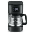 thumbnail image 1 of Mainstays 5 Cup Programmable Coffee Maker, Black, Glass Carafe, 1 of 8