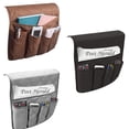 thumbnail image 2 of Bgsha Sofa Armrest Side Storage Bag Chair Seat Bedside Remote Control Storage Hanging Bag Sundries Storage Bags 5 Pocket Organizer, 2 of 4