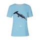 thumbnail image 2 of Tops de Ajuste Suelto para las Mujeres Sudadera Casual Impresa Manga Corta Cuello Redondo Superior, Poliéster, 2 of 4