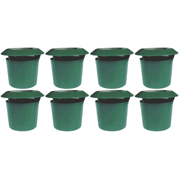Trampa para caracoles jaula para babosas de jardín ecológica Protector de granja para jardín (4 unidades)