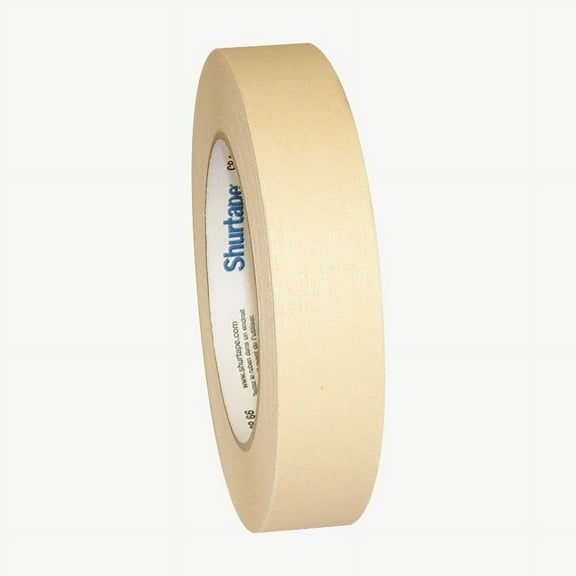 Shurtape CP-66 Contractor Grade Masking Tape: 1 in x 60 yds. (Natural)
