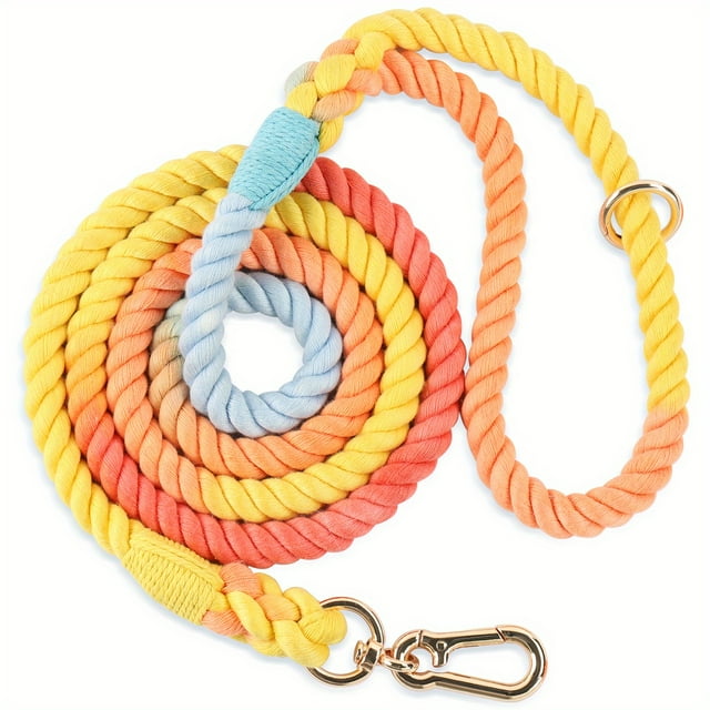 CNKOO Strong & Stylish Braided Rope Dog Leash - Perfect for Small Medium & Large Dogs!