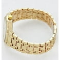 thumbnail image 3 of 34mm Montres Carlo Fashion Modern Stones Dial Luxury Women Dress Bracelet Watch (Gold), 3 of 4