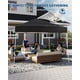 thumbnail image 2 of Garvee carpa plegable de 10 x 10 pies con patas inclinadas, toldo instantáneo portátil para patio, playa o jardín, incluye bolsa de transporte, 2 of 7
