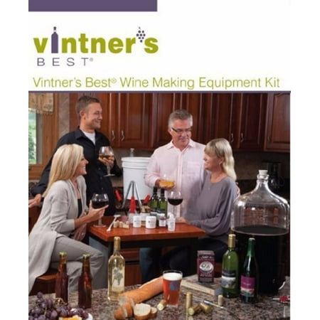 Vintner's Best Deluxe Wine Equipment Kit - 6 Gallon Glass