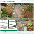 thumbnail image 6 of Outsunny 56" x 29" x 77" Small Walk-in Greenhouse w/3 Tier Shleves, Windows, 6 of 9