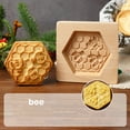 thumbnail image 3 of CSChome Moule à Biscuits en Bois Ensemble de Moules à Biscuits 3D Outils de Cuisson de Qualité Alimentaire, 3 of 7