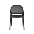 thumbnail image 3 of Shay Indoor and Outdoor Stackable Chair - Black - Set of 2, 3 of 6
