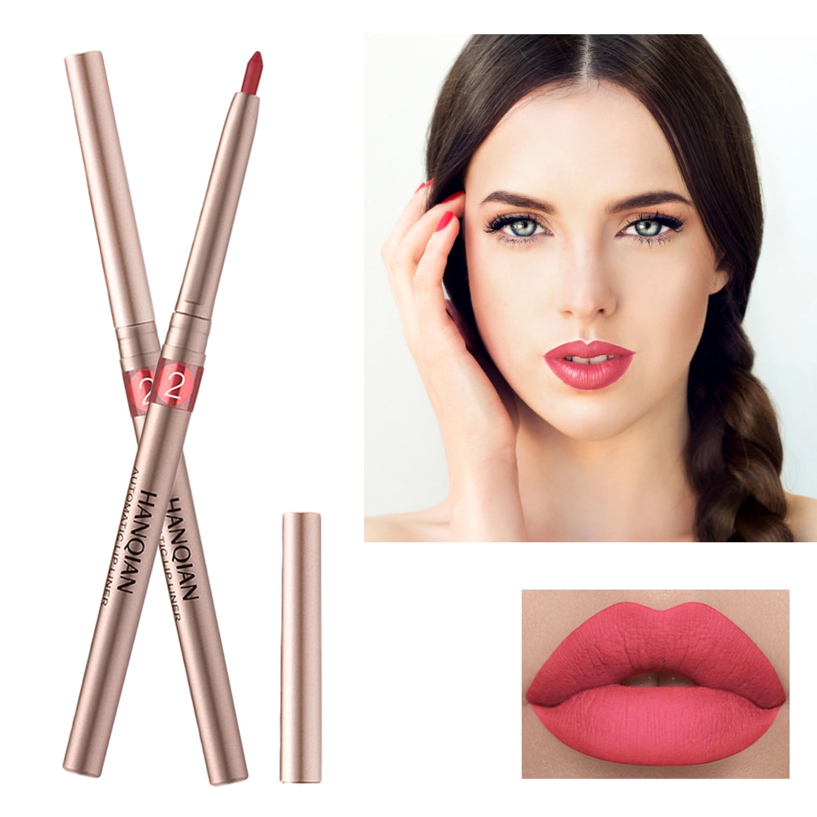 Lip Liner Pencil Natural Lip Makeup Soft Pencils Waterproof And Long