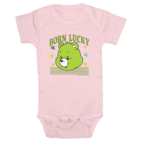 Infant's Care Bears St. Patrick's Day Good Luck Bear Lucky Bodysuit