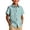 Army Green, variant on Boys Button Down Chambray Shirts Casual Short Sleeve Cotton Linen Shirt with Pockets for Kids 1-11 Years Blue