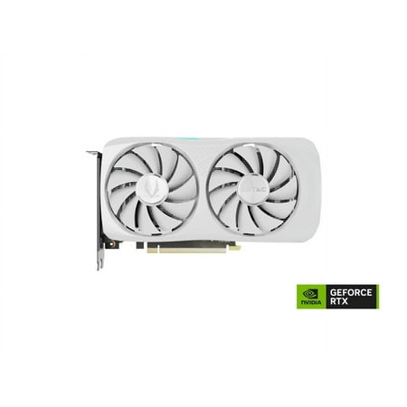 ZOTAC - GeForce RTX 4060 Ti 8GB Twin Edge OC White Edition PCI Express 4.0 Graphics Card - White