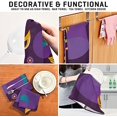 thumbnail image 7 of SKYSONIC Mardi Gras Kitchen Towel Set of 4, Super Soft Absorbent Hand Towel Tea Towel Tableware Cleaning Rag for Kitchen, Home, Hotel, Beach, Bathroom, Gym, 7 of 7