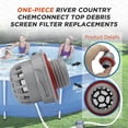 thumbnail image 3 of For Pool Hot Tub Spa Parts, For SaluSpa Top Debris Screen Filter Replacement, 3 of 5