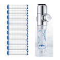 thumbnail image 5 of 10-Pieces Drivse Showerhead Filters,Filters for Drivse Showerhead Ion Shower Drops Head Filter Shower Head with Handheld Drivse Showerhead Iondrops Filtered Shower Head Filters,Blue,3X1", 5 of 10