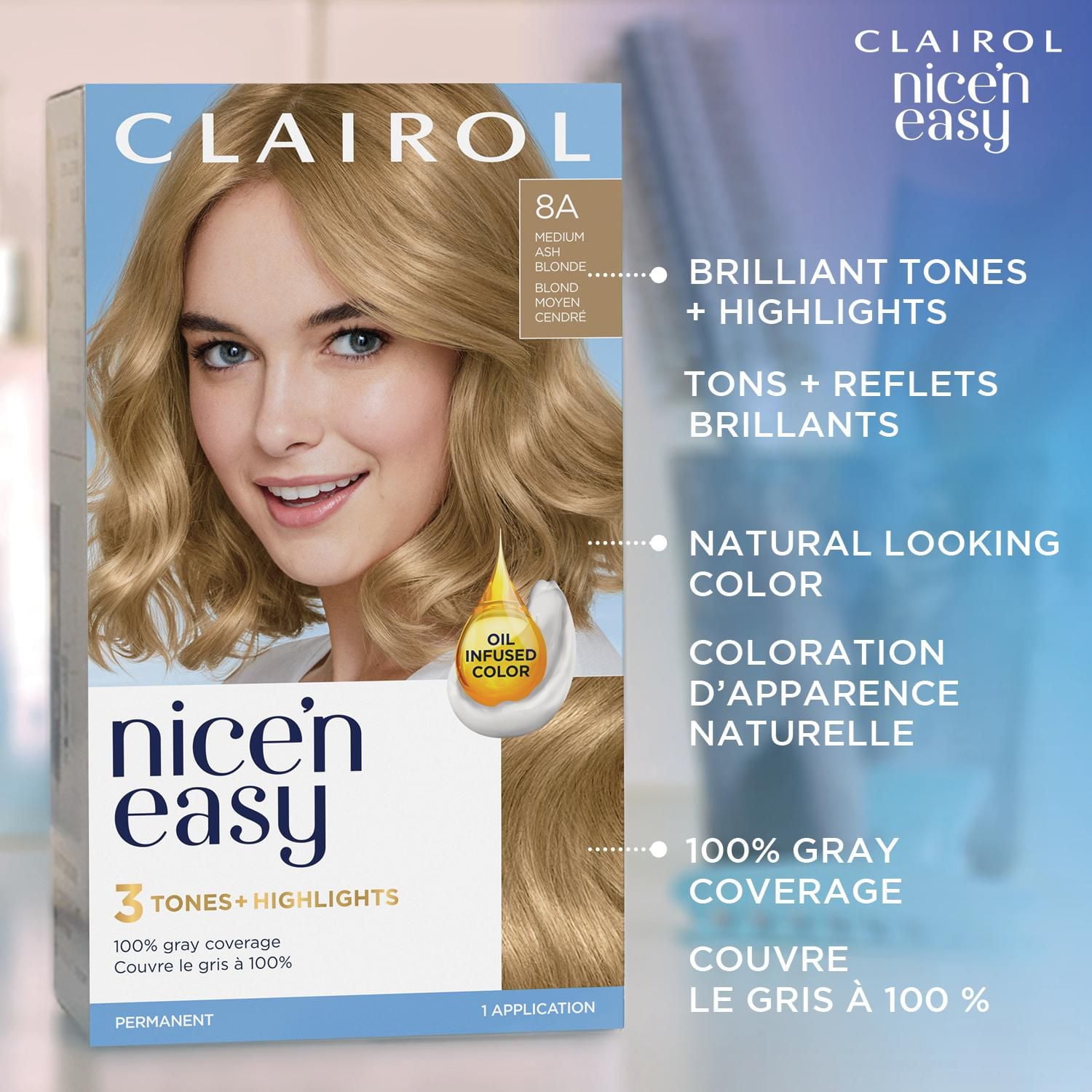 Clairol Nice'n Easy Permanent Hair Dye