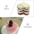 thumbnail image 2 of 30 Pcs  Heart Shaped Dessert Cups Transparent Mousse Cups Household Pudding Cups for Dessert(150ml), 2 of 6