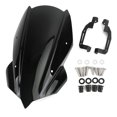 thumbnail image 5 of Windshield Windscreen For Kawasaki Z400 2019-2020 Black, 5 of 12