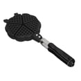 thumbnail image 2 of LAZIOEGR 5.9in Portable Mini Waffle & Sandwich Maker – Aluminum Alloy, Non‑Stick, Easy‑Clean, Multi‑Functional Cooking Pan, 2 of 8